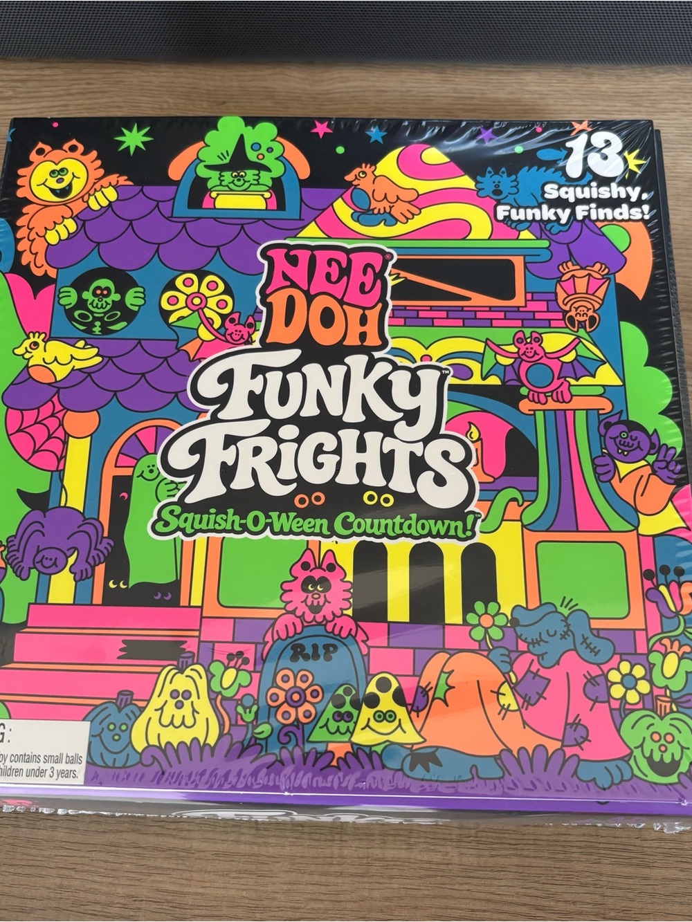 Needoh Funky Frights Squish-O-Ween Countdown